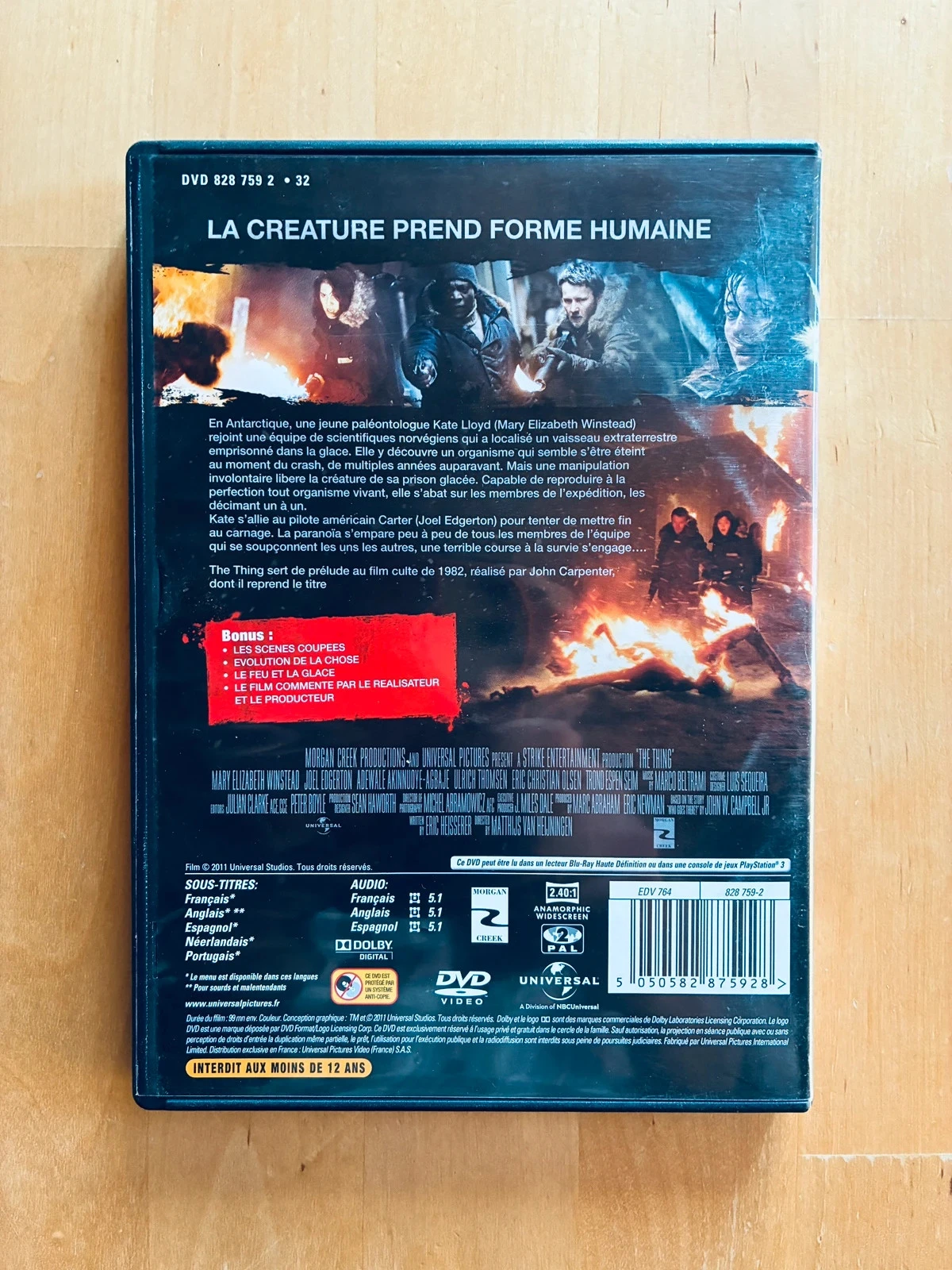 DVD La Cosa precuela 2011. – photo 3